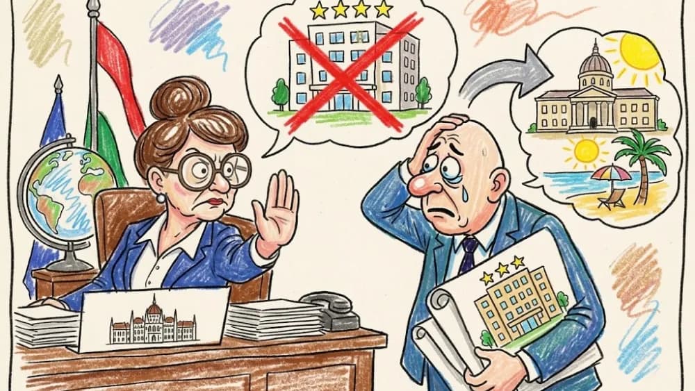 Váratlan fordulat: a külügyminisztérium nem fektet szállodákba