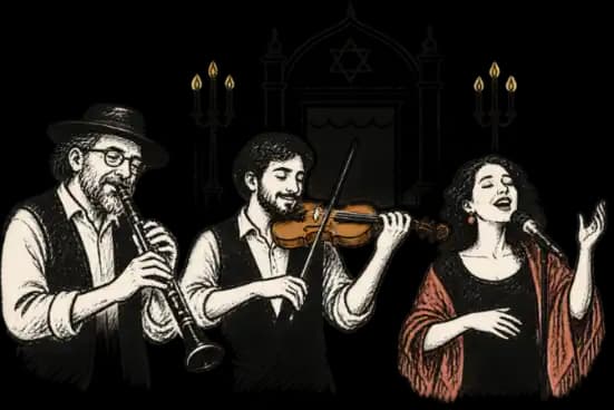 Klezmerkoncert a zsinagógában