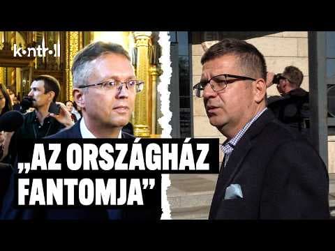 Hankó Balázs egy nehéz napja az Országházban
