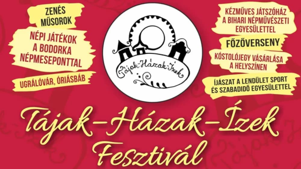 Tájak-Házak-Ízek Fesztivál