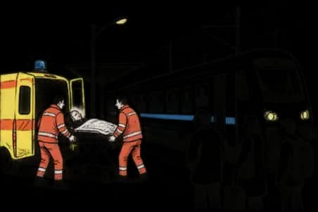 Mentőre várt Ferihegyen a Debrecenbe tartó Cívis InterRégió