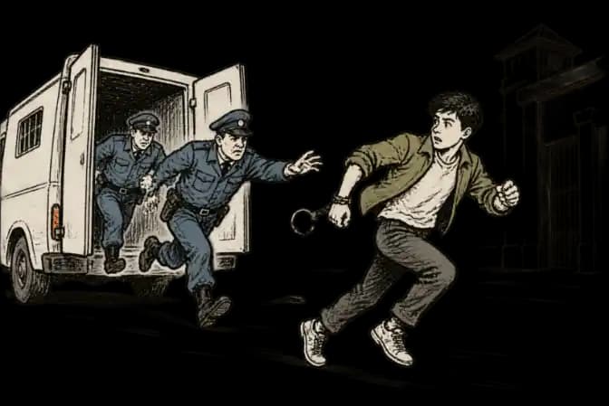 Illusztráció a debreceni fogolyszökés ügyében hozott jogerős ítéletről (háborgo AI)