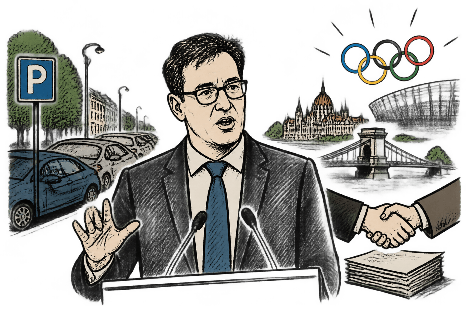 Karácsony kiállt a parkolási reform mellett