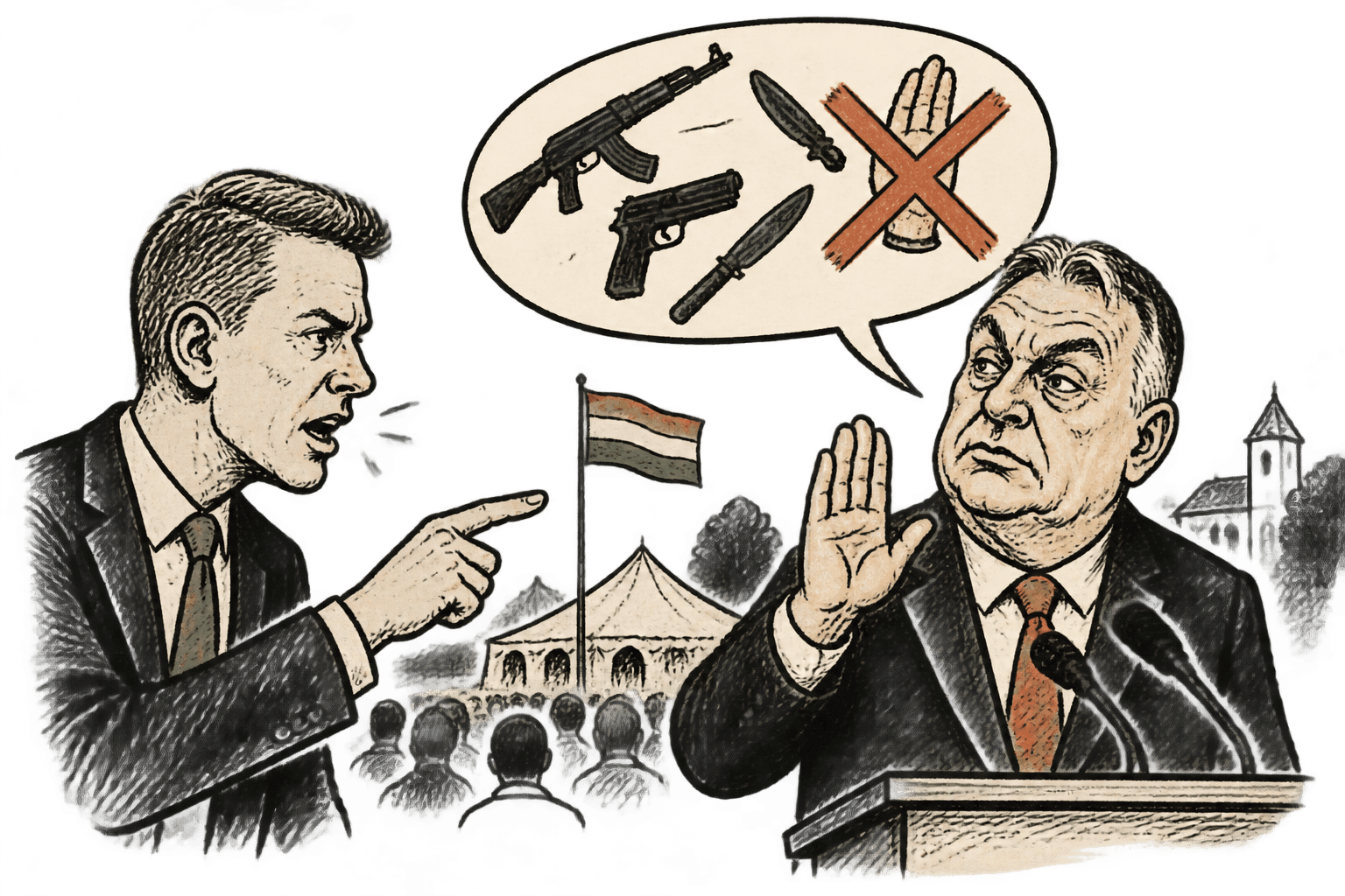 Vita Orbán lakiteleki szavai miatt